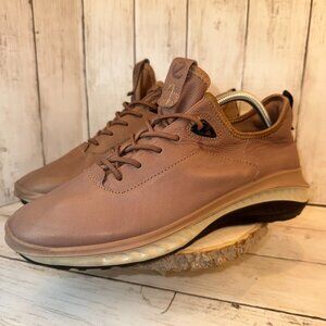 ECCO St.360 Street Sneaker Morel Soft Leather Mens Size EU 42 US 8-8.5